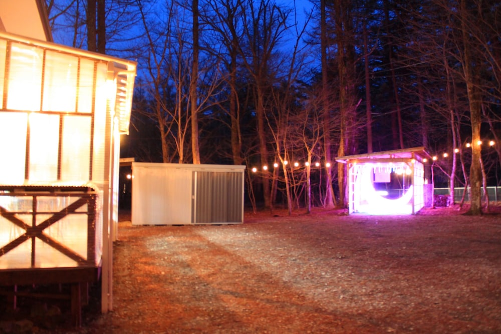 Front of property - evening/night