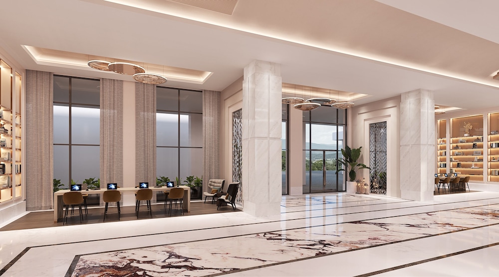 Lobby sitting area