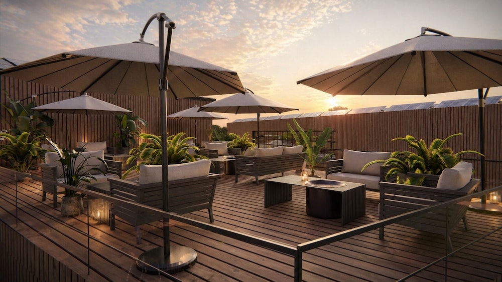 Rooftop terrace