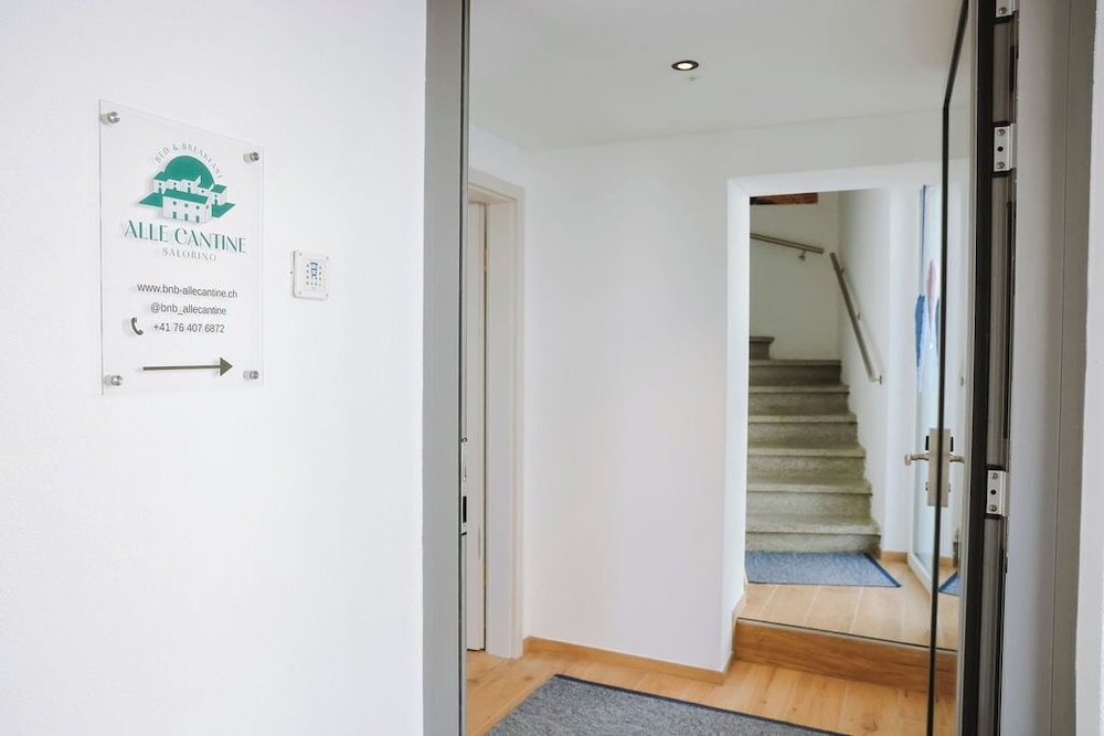 Interior entrance