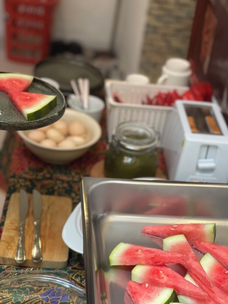 Breakfast area