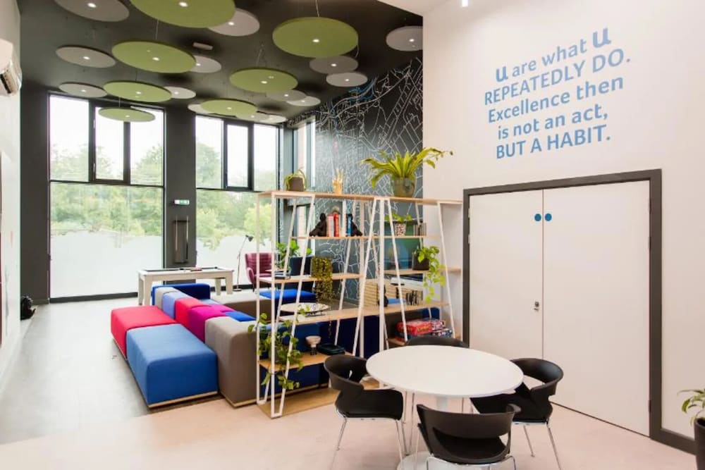 Lobby sitting area