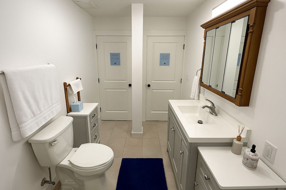 Shared bathroom
