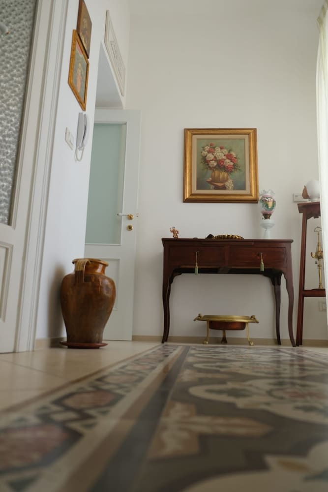Interior entrance