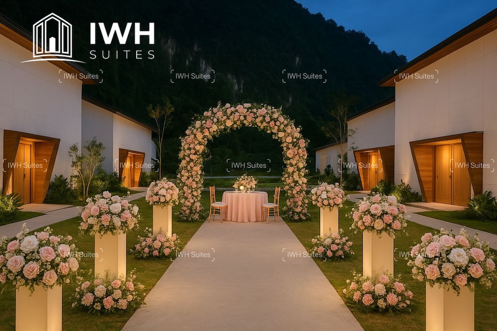 Front of property - evening/night