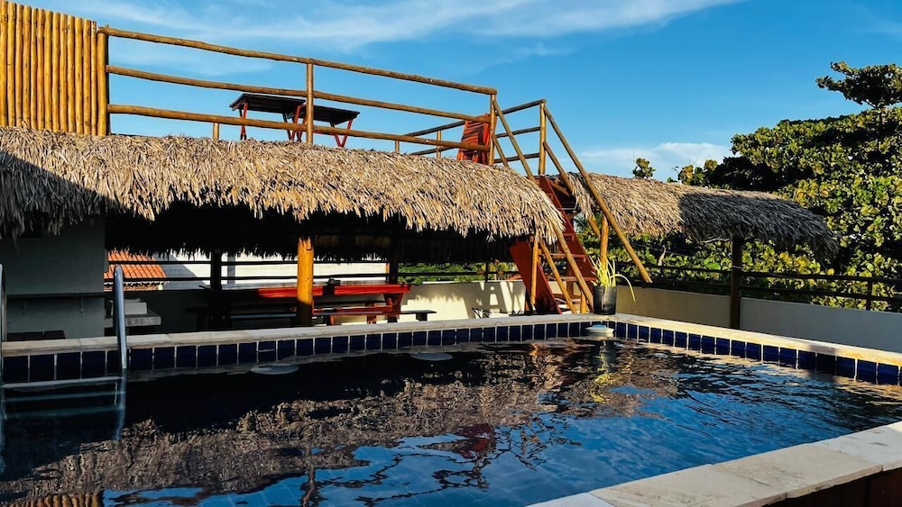 Rooftop pool