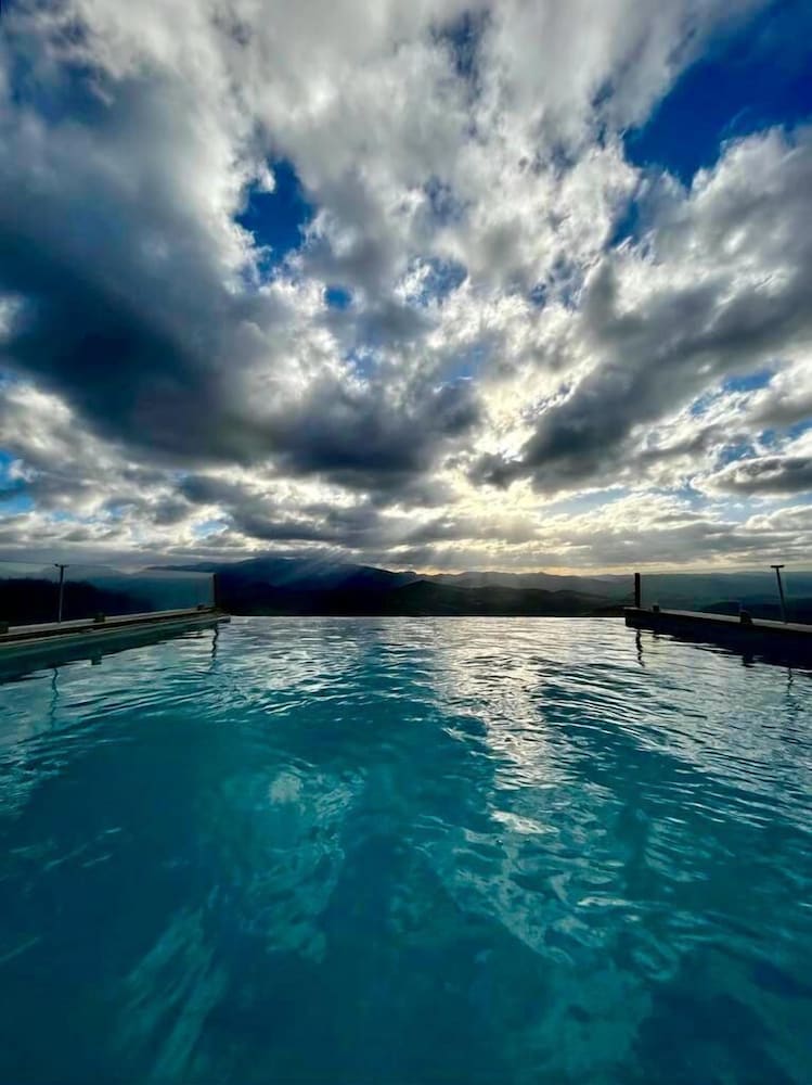 Rooftop pool