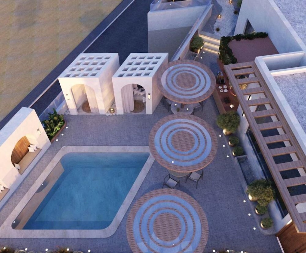 Rooftop pool