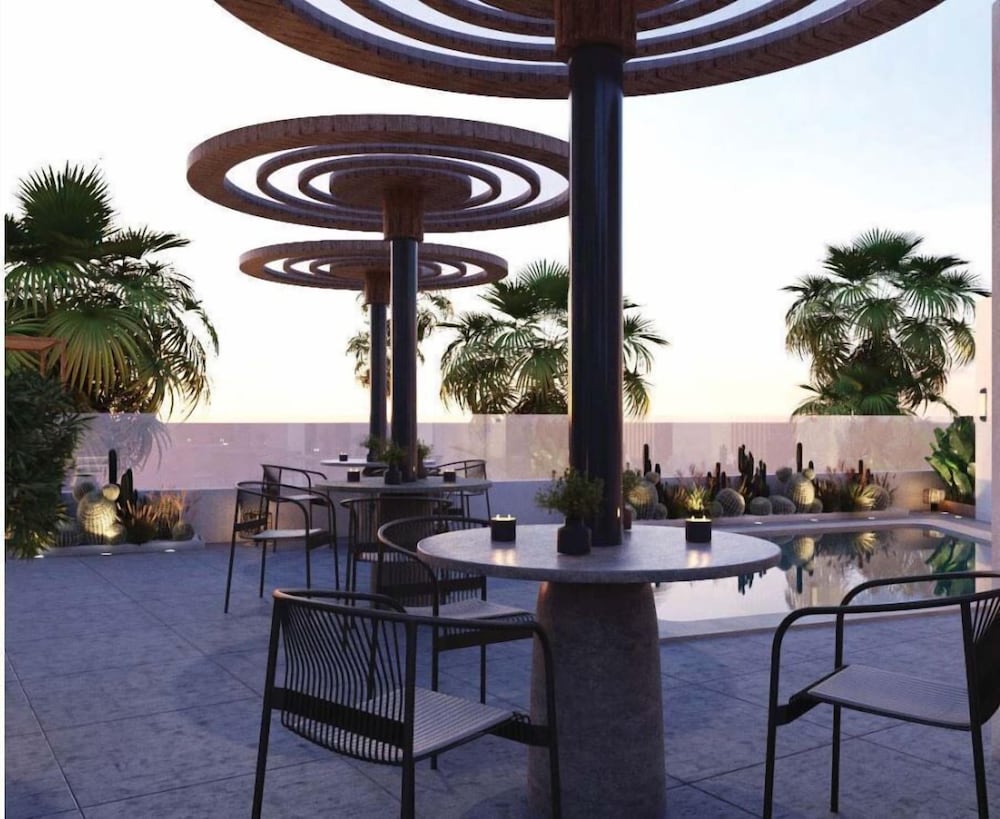 Rooftop terrace