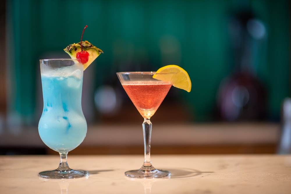 Poolside bar