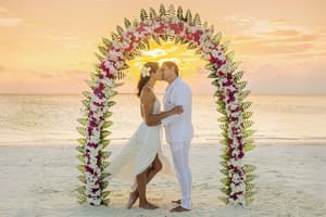 thumbnail: Outdoor wedding area