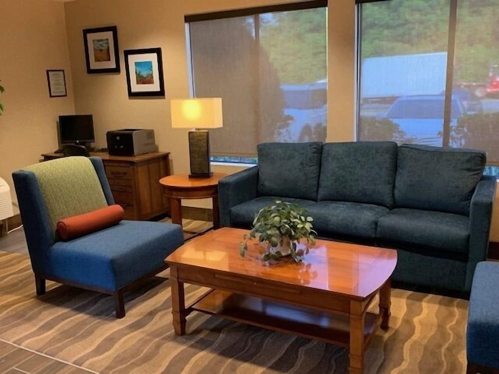 Lobby sitting area