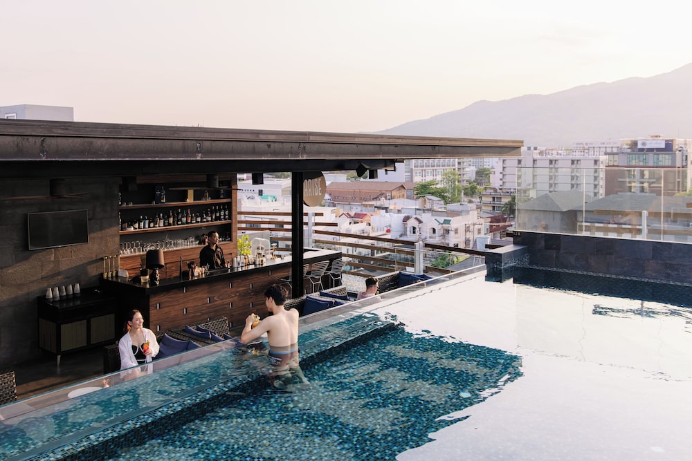 Poolside bar