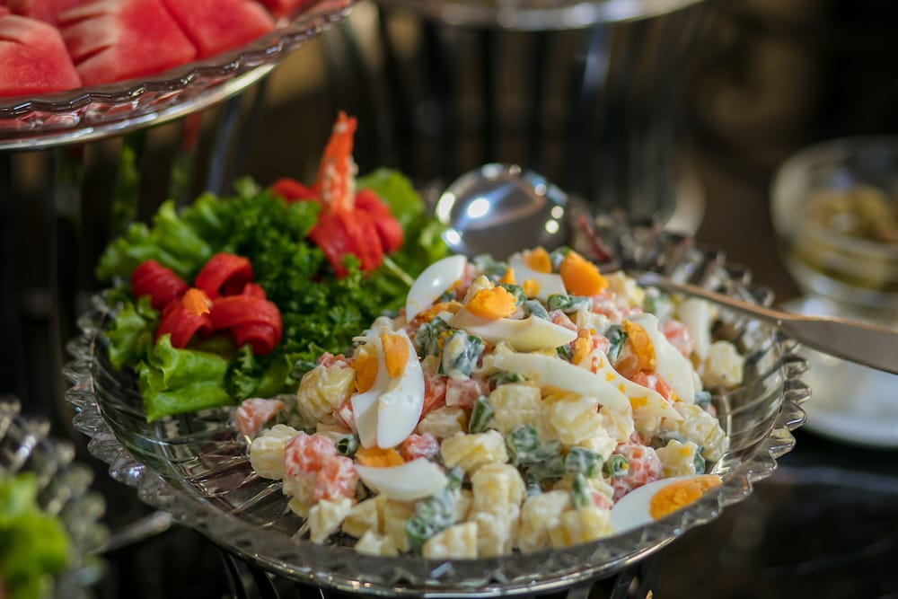 Breakfast buffet