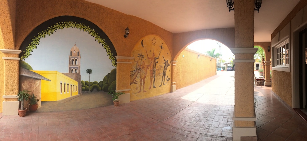 Interior entrance