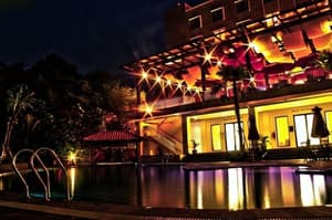 thumbnail: Pool waterfall