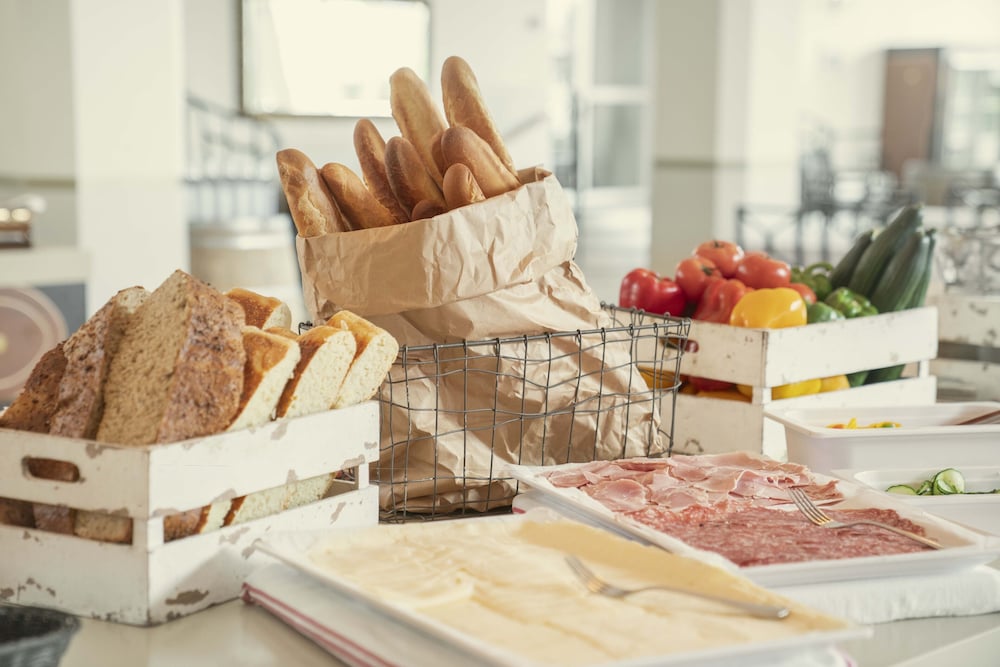Breakfast buffet