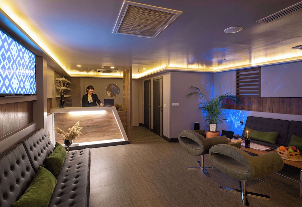 Lobby sitting area