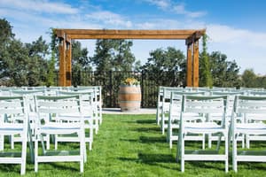 thumbnail: Outdoor wedding area
