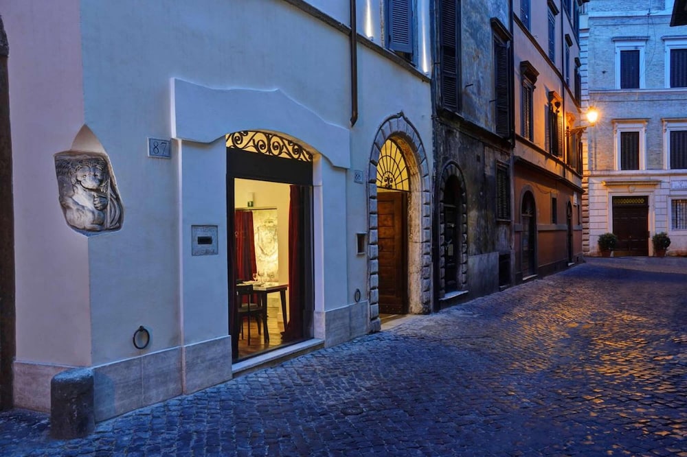 Front of property - evening/night