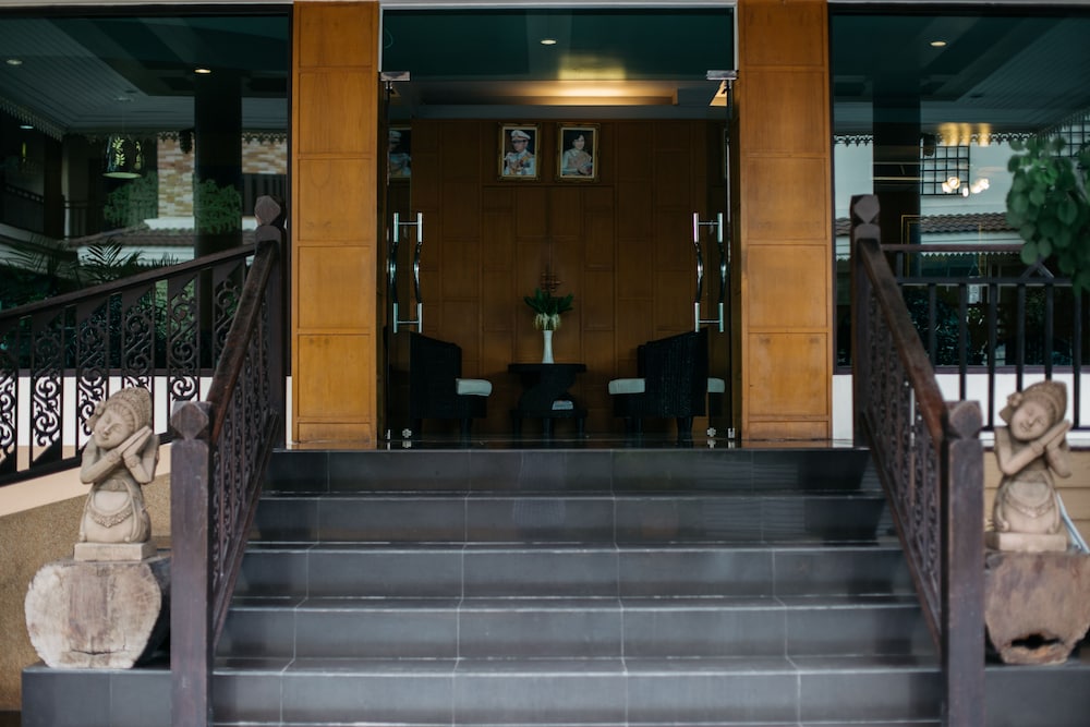 Interior entrance