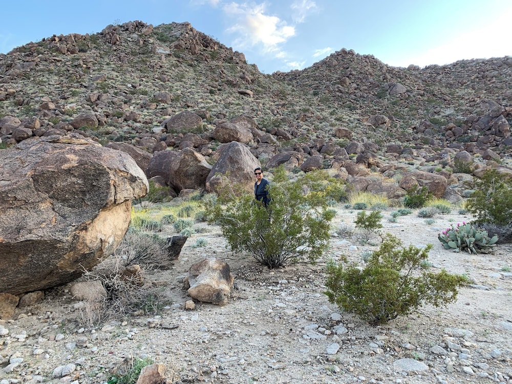 Outdoor rock climbing