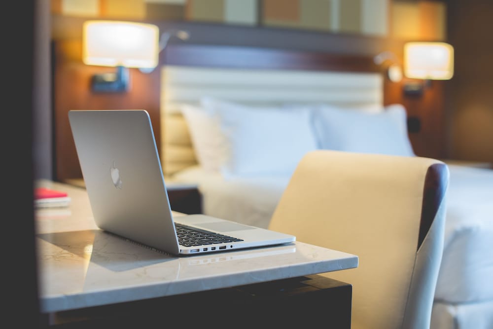 In-room business center