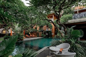 thumbnail: Pool waterfall