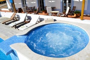 thumbnail: Outdoor spa tub