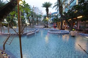 thumbnail: Outdoor spa tub