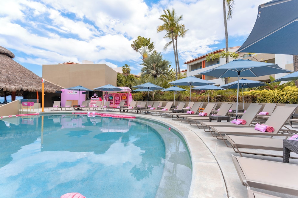Outdoor wedding area