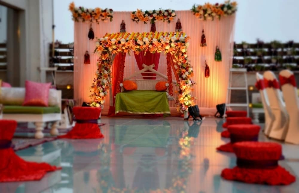 Indoor wedding