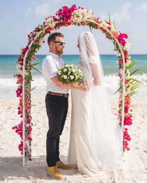 thumbnail: Outdoor wedding area