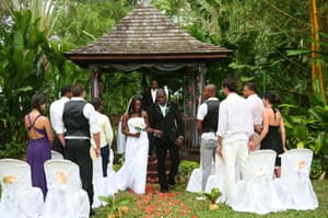 thumbnail: Outdoor wedding area