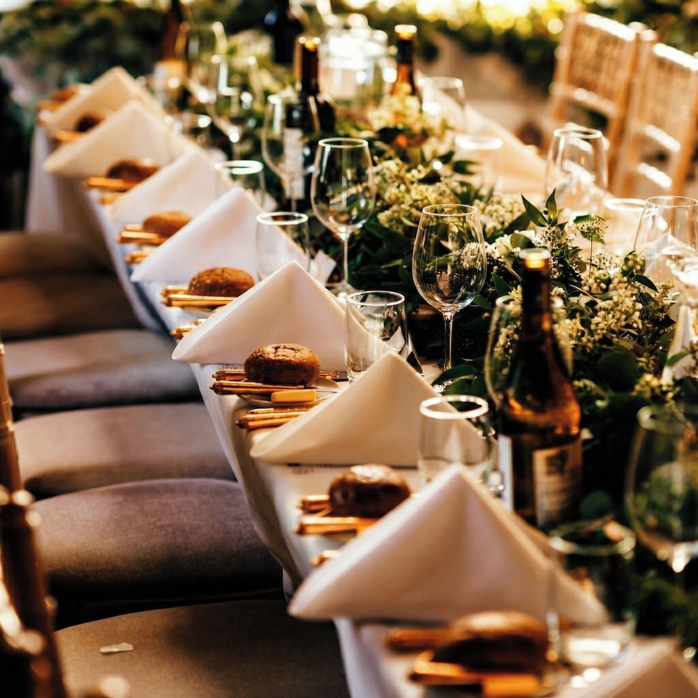 Indoor wedding