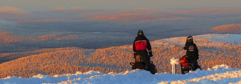 Snowmobiling