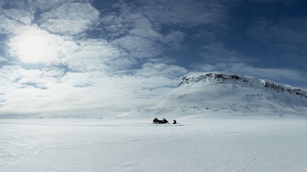 Snowmobiling