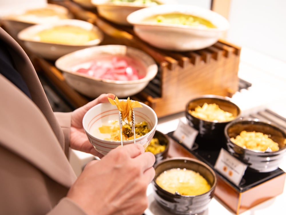Breakfast buffet