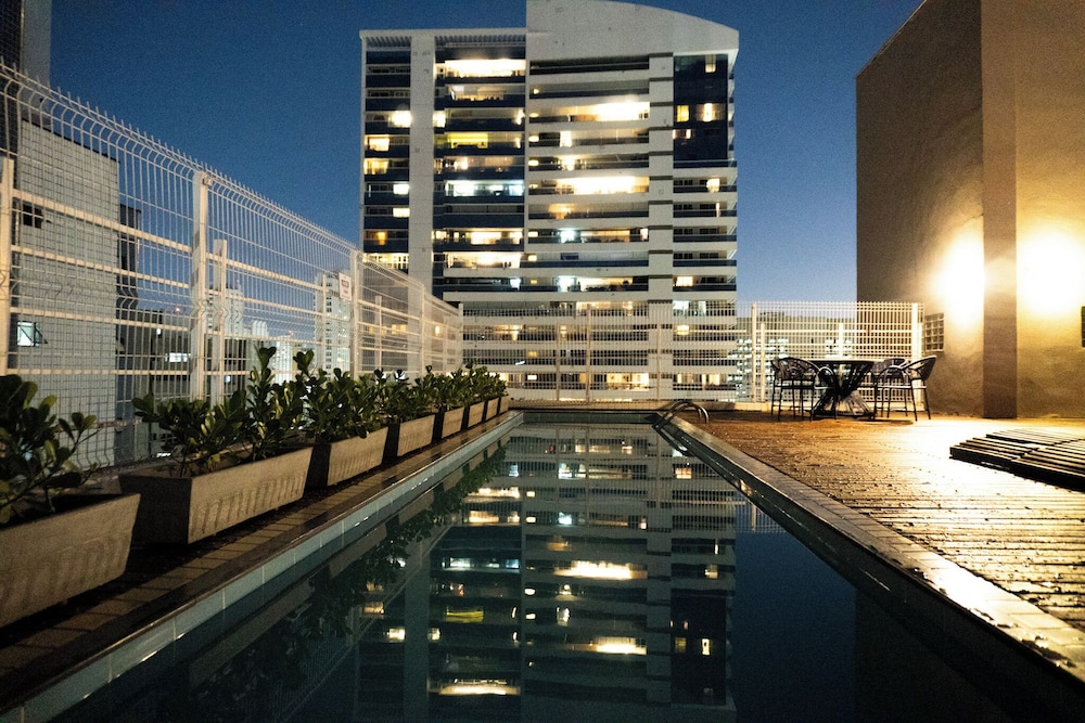 Rooftop pool