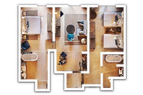 Luxury Presidential JacuzziI Two-Bedroom Suite