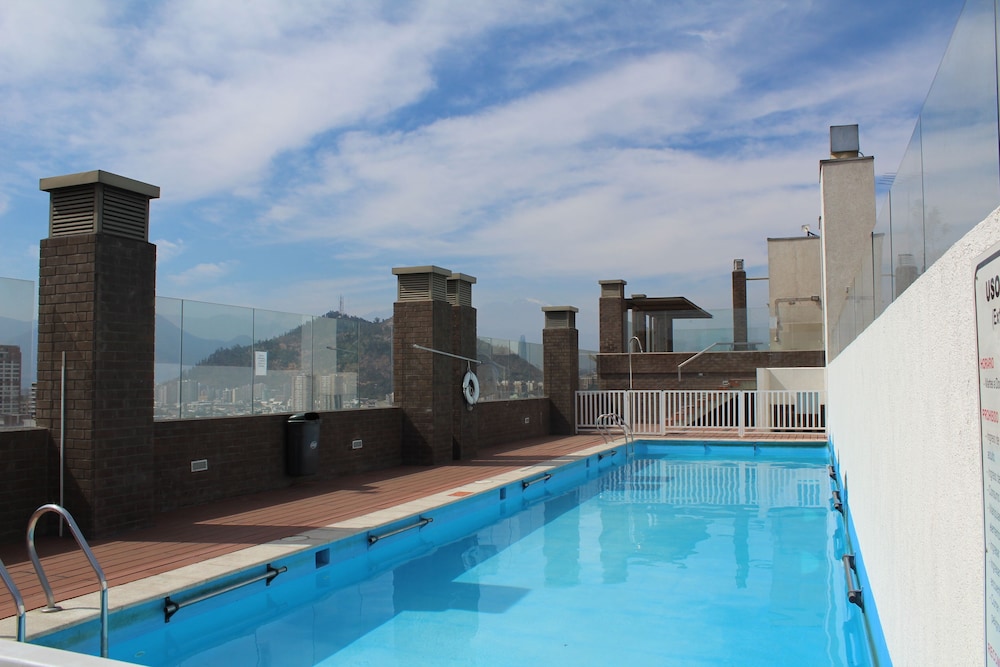 Rooftop pool