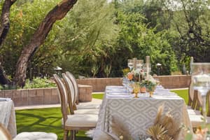 thumbnail: Outdoor wedding area