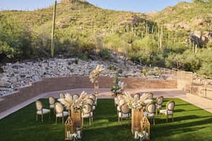 thumbnail: Outdoor wedding area