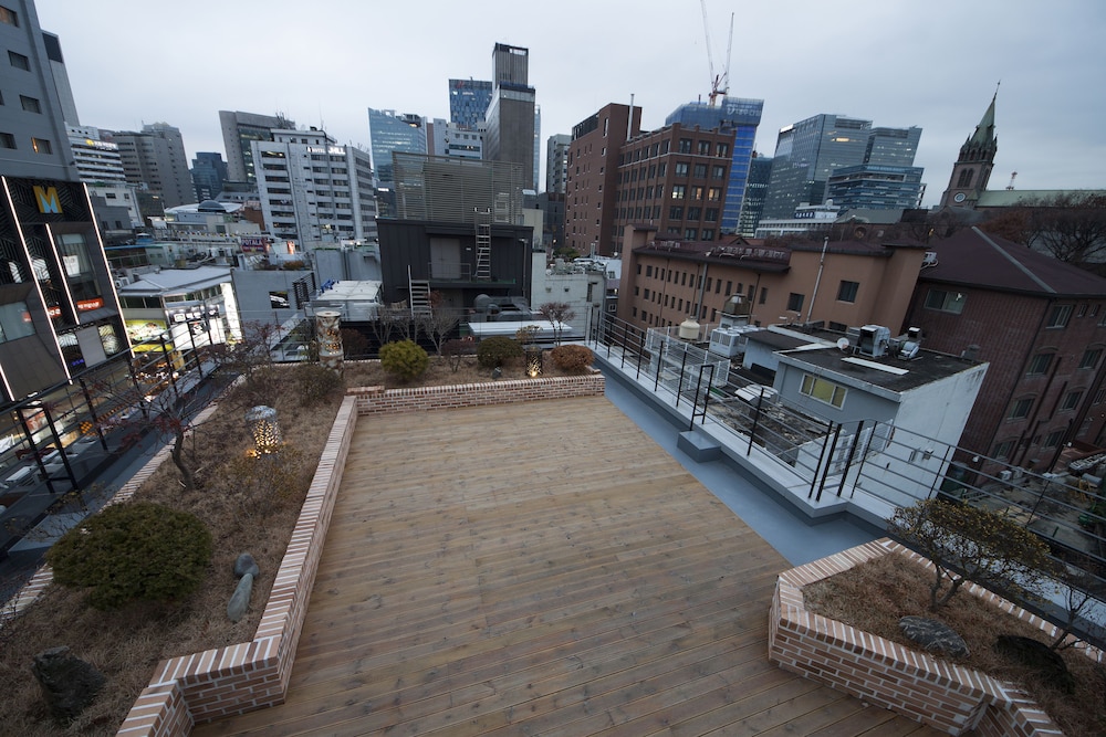 Rooftop terrace