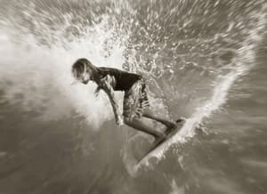 thumbnail: Surfing/boogie boarding