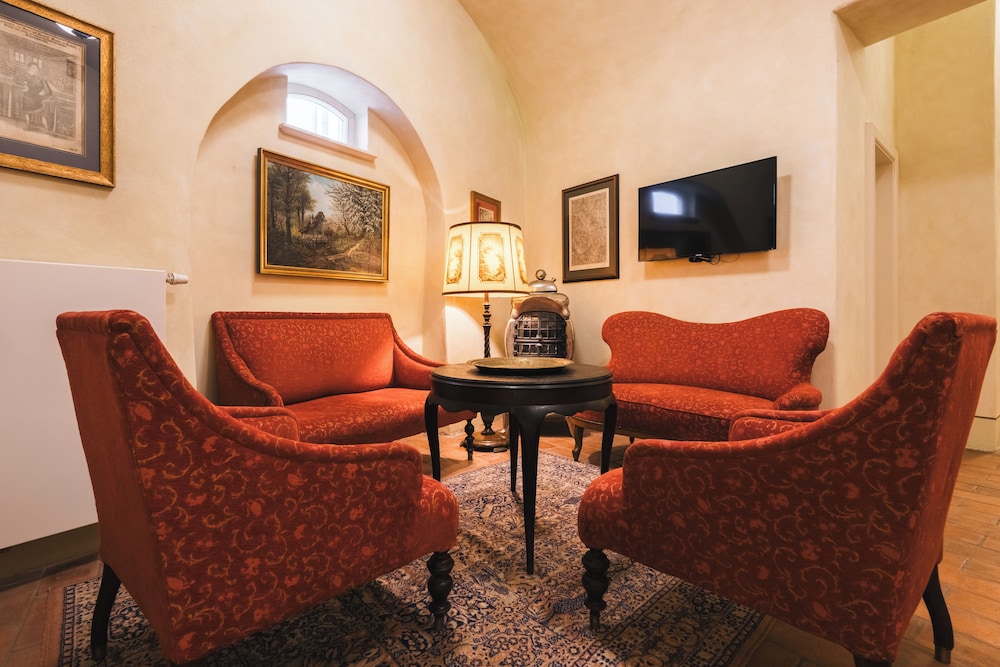 Lobby sitting area