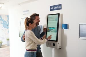 thumbnail: Check-in/check-out kiosk