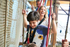 thumbnail: Ropes course (team building)