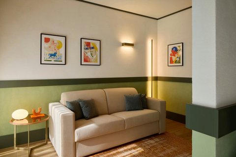 Comfortable seating in the Milano Suite.