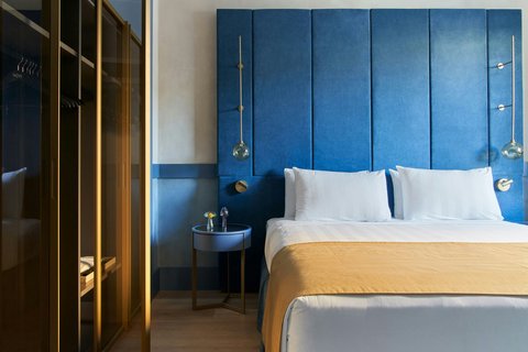 Bedroom view in the signature suite.